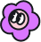 right pink flower